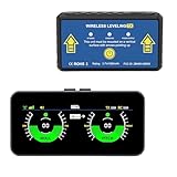 OBEST Wasserwaage Wohnmobil & Neigungsmesser Offroad 2 in 1, RV Leveling System, Wohnmobil Nivellierer, Wohnwagen zubehör, Camper zubehör, Reiseanhänger Caravan Geländewagen SUV