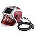 Produktbild Solarbetriebene Pro Auto Verdunkelung Schweißhelm Arc Tig Mig Maske Schleifen Schweißmaske mit Red Skull Pattern