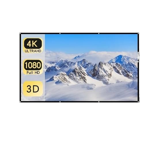 Pantalla de proyección plegable fácil GenSDH 150 pulg