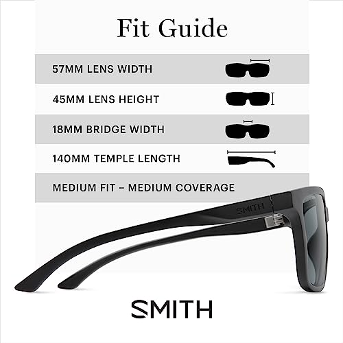 SMITH Shoutout Sunglasses with Polarized Lenses – Performance Sports Active Classic Sunglasses – For Men & Women3