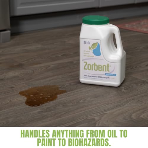 Image of Liquid Spill Kit | 16X More Absorbent than Clay, Commercial-Grade Vomit, Urine, Oil, All Liquids Spill Powder, Reusable