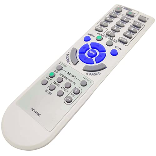 Leankle Remote Controller Replacement for NEC RD-469E, RD-472E, RD-477E, RMT-PJ36, RMT-PJ38, RMT-PJ39, M282X, M283X, M302WS - Image 3