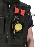 DINGO GEAR Kamizelka treningowa na cały sezon z kapturem, odblaskowe wykończenie, wiele funkcjonalnych kieszeni, ręcznie wykonana z poliestru i siatki, zaprojektowana do treningu psów i pokazów, kolor
