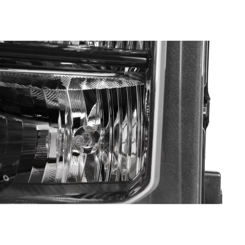ALMULOO Left Driver Side Headlight Compatible with 2020-2023 Chevrolet Silverado 2500 HD 3500 HD Halogen Models WT LT Custom Clear Lens Black Housing Replacement for 87818245 GM2502504 by ALMULOO - Used condition - Image 8