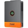 PowMr 10000W Split Phase 48V to 120/240V AC Solar Inverter, UL1741 10KW Inverter with 200Amp MPPT Charge Controller, for 48V Lead Acid, Lithium Battery, User-Define Support up to 6 Unit Parallel