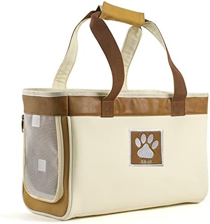 Cat Carrier, Soft Pet Carrier, Airline Approved, Dogs Puppies of 15 Lbs,Dog Carriers for Small Dogs, Modern and Elegant,Oxford Super…