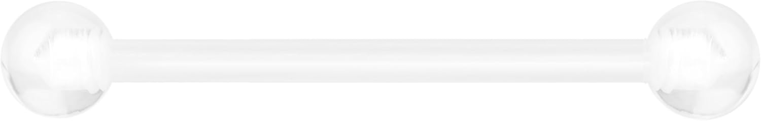 Forbidden Body Jewelry 14G -16G - Retenedores flexibles para piercing de grado hospitalario PTFE para embarazo MRI cirugía y más