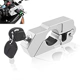BAIONE Motorcycle Grip Lock Handlebar Throttle Security Lock Anti-Theft Scooters fit for ATV Motorcy