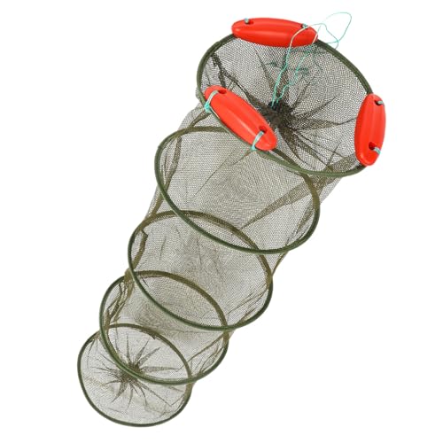 Portable Fishing Pouch Mesh Net with Drawstring for Anglers