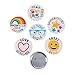 Be You Buttons - 12 Pieces - Educational and Learning Activities for Kids
