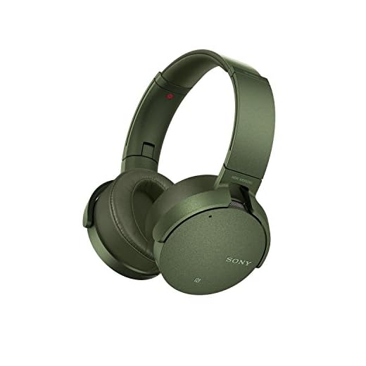 Sony XB950N1 Extra Bass Wireless Noise Canceling Headphones, Green