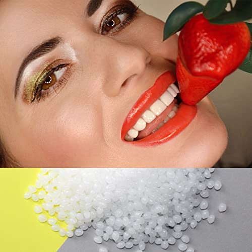 100g Temporäre Zahnreparaturperlen zahn reparatur set kleber Zahnperlen Zahnersatz Provisorischer Zähne Zahnfüllmaterial Thermal Klebend Perlen für Fehlend Gebrochen Zahn Gefälscht Zahn Furnier