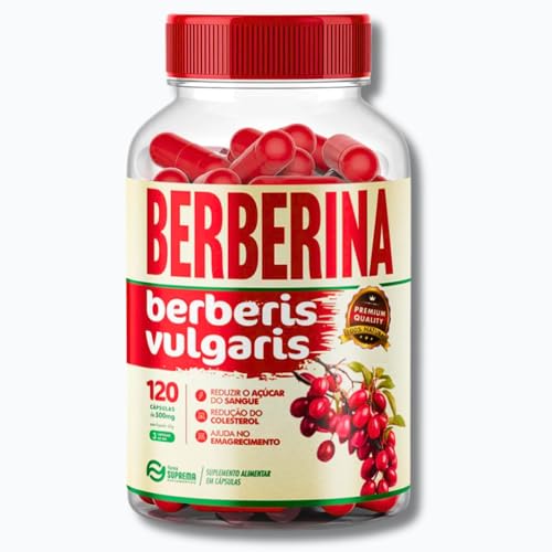 Berberina Premium (Berberis Vulgaris) 120 Cápsulas 500mg