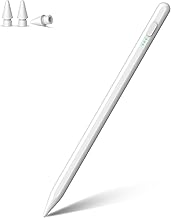 MEKO iPad Pencil Find My Support, Pencil for Apple with Easy Shortcuts Compatible with 2018-2025 Apple iPad A16/10/9/8 & Air 13/11 & Pro 12.9/13/11 & Mini 7/6/5, Tilt Sensitivity& Palm Rejection