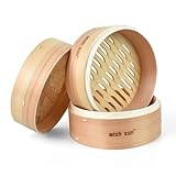 WISH SUN せいろ 24cm 2段 セット せいろ蒸し器 セイロ 蒸篭 蒸籠 蓋付き 専用シート50枚付 大容量 家庭用 蒸し料理