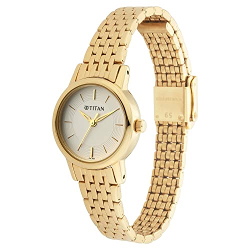 Titan gold gold-tone watch – image 3