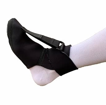 Plantar Fasciitis Night Splint Sock -Dorsal Drop Foot Brace, Sock for sleeping, Heel Pain, Achilles Tendonitis, Fits Left and Right foot Men and Women L1902 Small