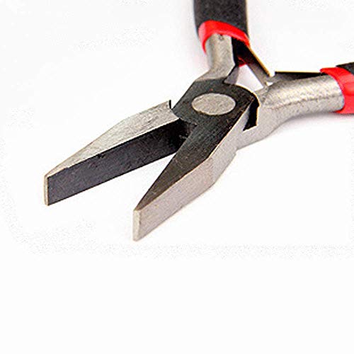 5 Inch Flat Nose Pliers Wire Pliers For Jewelry Making, Wire Wrapping Bending - 2 Pack #TOP4