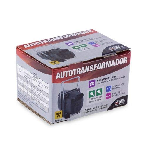 Autotransformador, Force Line, 290, Preto