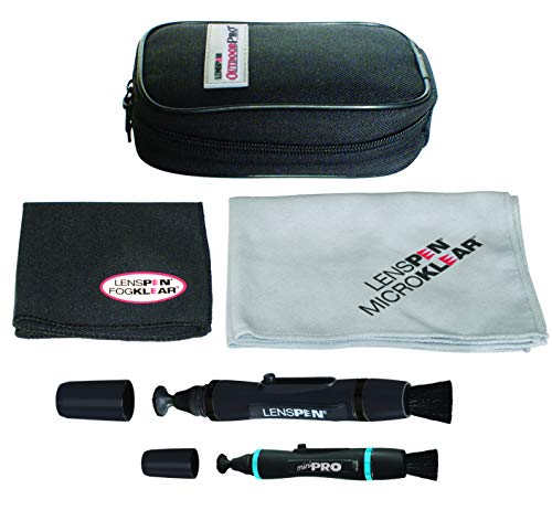 Outdoor Pro Kit for Law Enforcement, Military & Sportics Opt by LensPen - Cleans Optics, scopes, Protective Eye wear, Goggles, Lenses on Any Camera Forensic, Dashboard or Body Worn - NODPK-1-LE