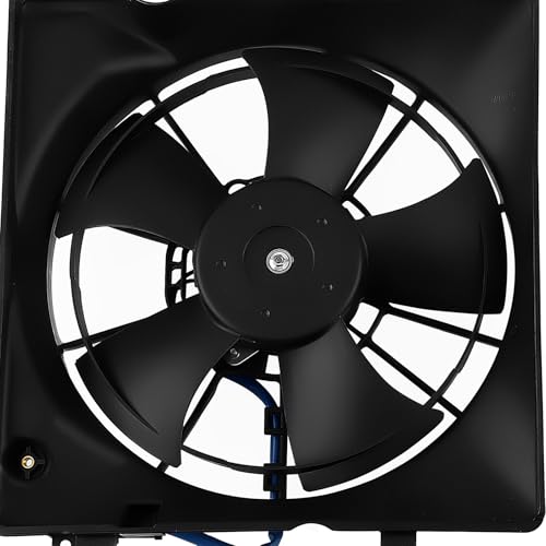 Image of maXpeedingrods A /C Condenser Cooling Fan Left & Right Side Assembly for Honda Civic 2.4L 1.8L 1.5L 2012-2015, for Acura ILX 1.5L 2.0L 2.4L 2013-2017, 19030RSJE01