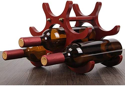 Meech Soporte para Botellas de Mesa, Madera, para 6 Botellas miniatura 5