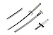 41" Kill La Kill Satsuki Katana (Bakuzan) Replica Carbon Steel Blade White Katana Sword