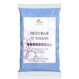 Polvo Decolorante Profesional Azul 9 tonos de aclarado | Fórmula Vegana | Superaclarante | Decoloración para el pelo | Dust Free | 500gr Xhanon Professional (Bolsa)