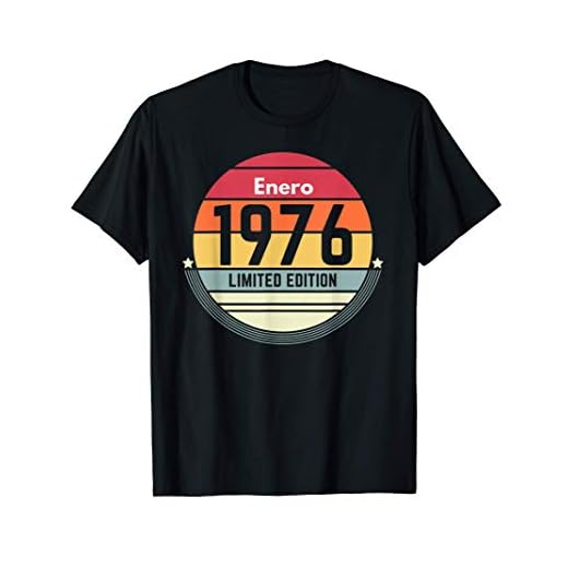 45 Años Cumpleaños Regalo Nacido En Enero 1976 Mujer Camiseta