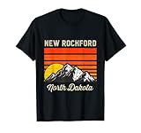 Orgulloso y fuerte Dakota del Norte, gran recuerdo de Rockford y diseño de ciudad. Nuevo orgullo de Rockford Hometown para hombres, mujeres, niños y niñas. Ciudades americanas y Estados Unidos. Vacaciones de viaje familiar.