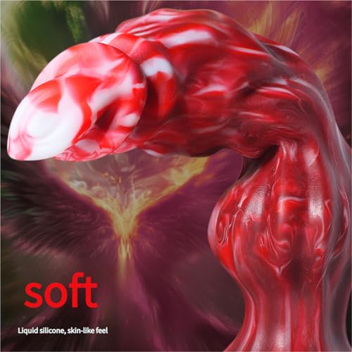 Silikon-Realistischer-Hund-Dildo-Hundedildo-Mit-Saugnapf-Tier-Wolf-Dildos-Fantasy-Dog-Penis-Gross-Knoten-Analdildo-Prostata-Stimulator-Masturbatoren-Sexspielzeug-FueR-Frauen-MaeNner