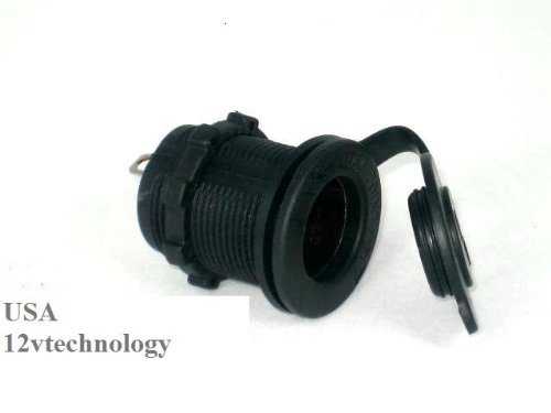 Accessory Lighter Socket Outlet Plug Jack Panel Mount 12 Volt Wire Harness Loom 60” Vehicle, Atv, Rv Truck,Motorcycle #Ck/Ahrn60 #TOP2