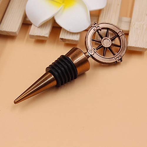 TWDYC Compass Wine Bottle Stopper Wedding Favors And Gifts Wedding Gifts For Guests Wedding Souvenirs Party Supplies
