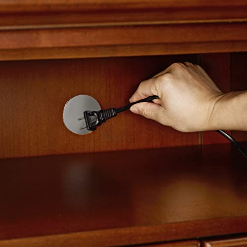 Crosley Furniture KF10005DMA Cambridge Low Profile Tv Stand For 65+ Inch Tvs, Entertainment Center With Storage Shelves, Vintage Mahogany thumb #12