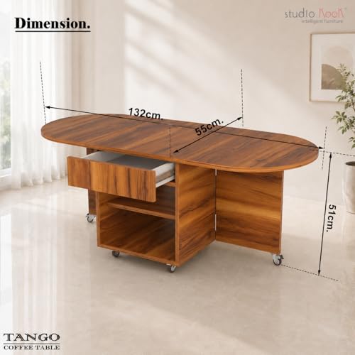 Image of Studio Kook Tango Coffee Table (Amber Walnut)