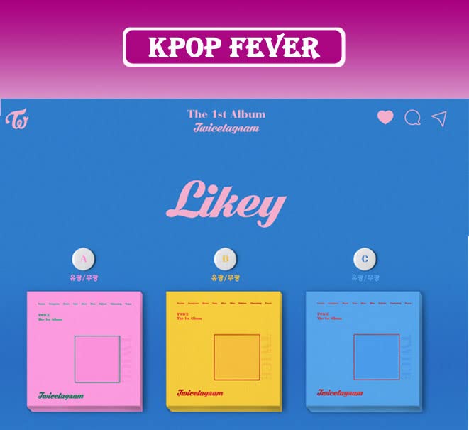 Amazon.com: TWICE - TWICETAGRAM (1er álbum) (B(AMARILLO) ver