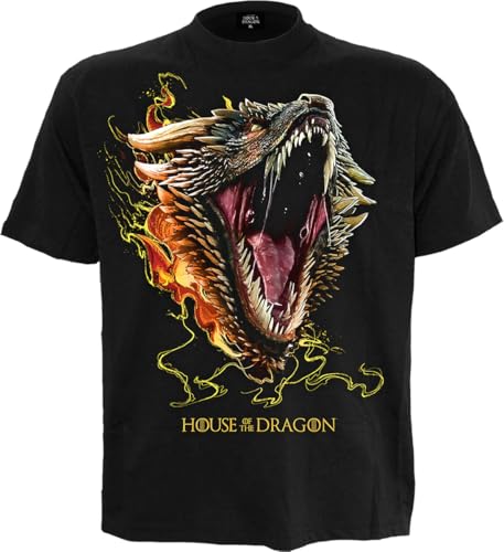 T-Shirt Mixte Spiral M121 en lot de 1 de couleur noire style gothique