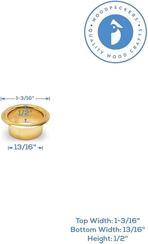 Miniatura 3 de Insertos de metal para velas con agujero de 78 pulgadas, paquete de 10 velas votivas para candelabros de madera y carpintería de bricolaje