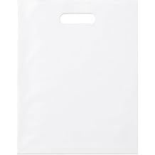 ASSUREPAK Blue LDPE Die Cut Bags, 12" x 15", 1.5 Mil, 500 Count