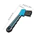 Hoof Care Brush Tool -Double-End Hoof Pick, Sturdy Equestrian Grooming Pick | Easy to Hold Hoof Pick with Comfortable softt Touch Handle, Versatile Grip Hoof Scraper for Horse Lover