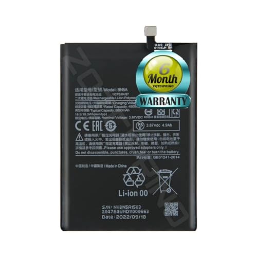 Image of Original BN5A Battery for Redmi Note 10 5G (Poco M3 Pro 5G) Battery with 6 Month warrenty**** (CC144)