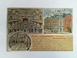  Ansichtskarte: Gruss aus dem Concerthaus. Inh. L. Nolte, Braunschweig. Grosser Saal - Wintergarten