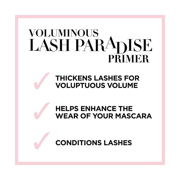 LOreal-Paris-Cosmetics-Voluminous-Lash-Paradise-Mascara-PrimerBase-Millennial-Pink-027-Fluid-Ounce LâOréal Paris Cosmetics Voluminous Lash Paradise Mascara Primer Base, Millennial Pink, 0.27 Fluid Ounce, Packaging May Vary