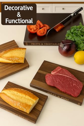 Planches à découper en acacia pour apéritif dînatoire et service de table - 7