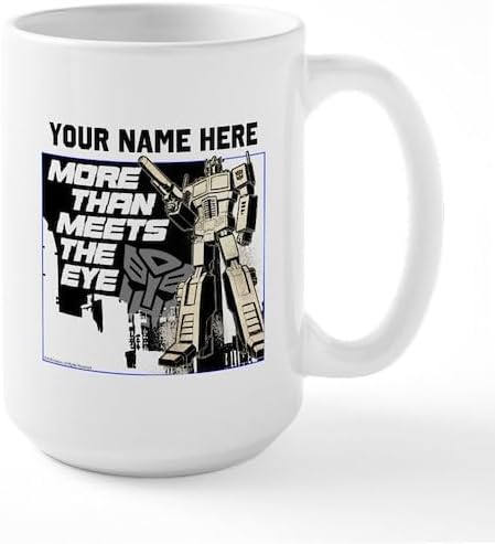 CafePress Custom Personalized More Than Meets The Eye Mugs 15 oz (444 ml) Ceramic Coffee Mug