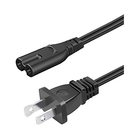 8.2ft 2 Prong Power Cord Replacement for HP Envy 6055 6052 6075 pro 6455 6458 6452 Printer AC Power Cord Cable Cover