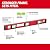 Ftis Milwaukee MLIBM24 24" Heavy Duty Frame All Metal Magnetic I-Beam Level