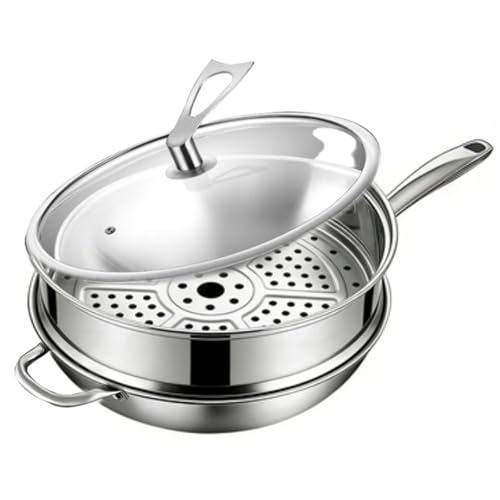 Titanium Wok Pure antiadherente sin recubrimiento 11.81 in miniatura 1