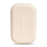 wencolino Feuchttücher Box aus Silikon als Überzug für (Baby-) Feuchttücher oder feuchtes Toilettenpapier – Maße L 19cm, B 12,5cm, H 6cm – Bitte beachten Sie die Maße beim Kauf – beige