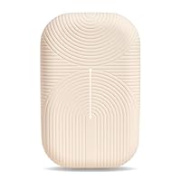 wencolino Feuchttücher Box aus Silikon als Überzug für (Baby-) Feuchttücher oder feuchtes Toilettenpapier – Maße L 19cm, B 12,5cm, H 6cm – Bitte beachten Sie die Maße beim Kauf – beige